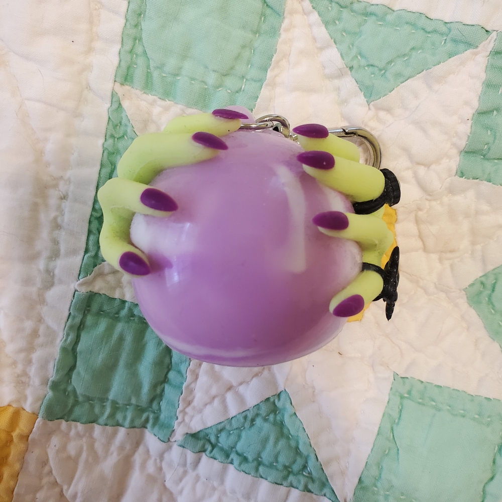 Witch Hands On Crystal Ball Sanitizer Holder